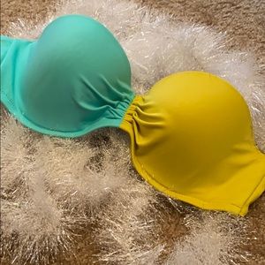 Dual Color Bikini Top